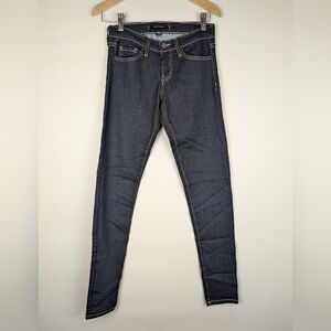 Flying Monkey Dark Blue Women's Skinny Denim Jeans Size 26 Casual